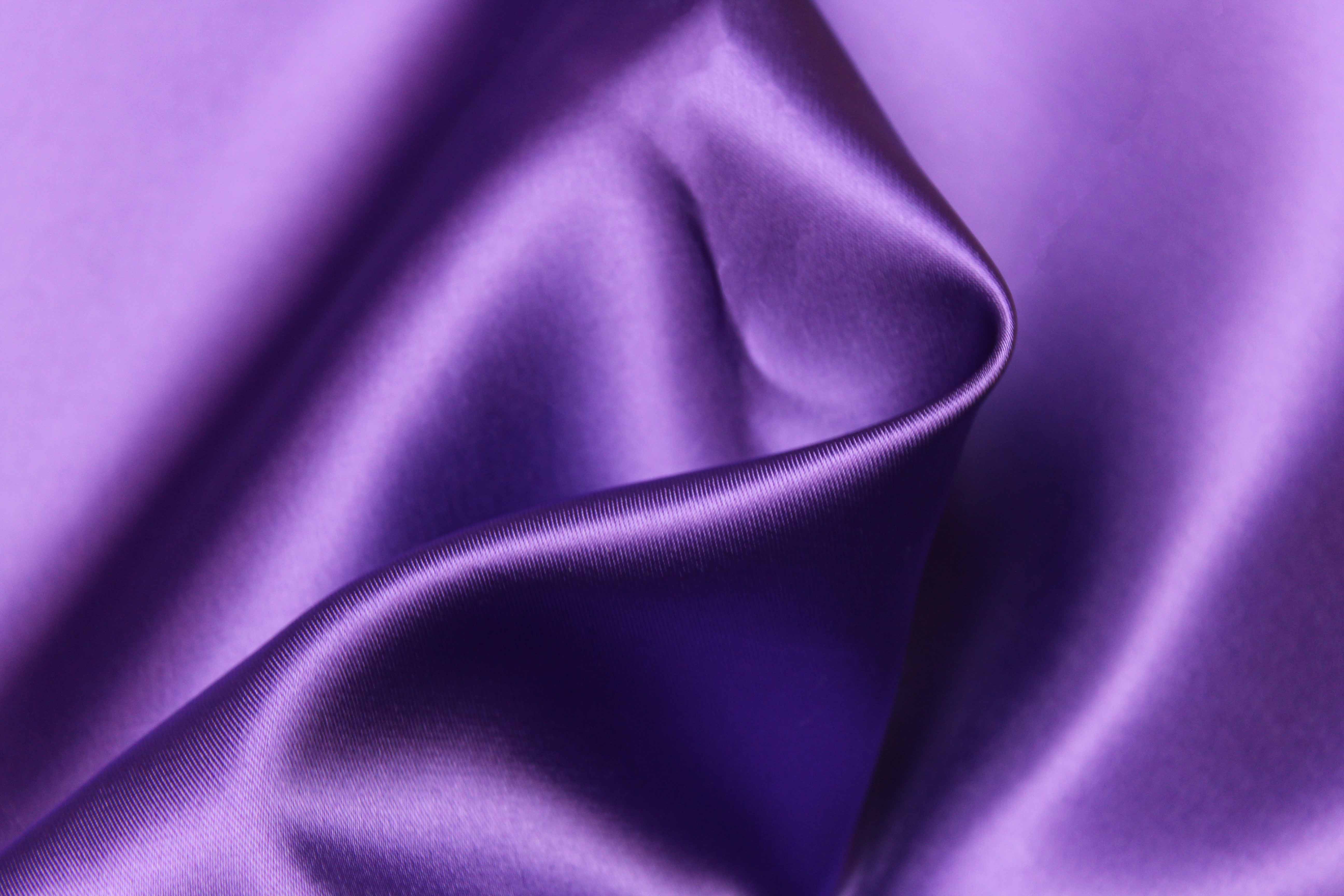 ACETATE SATIN - PURPLE